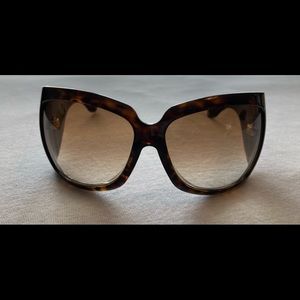 GUCCI Designer Sunglasses Brown Wrap GG 2961 V08DB